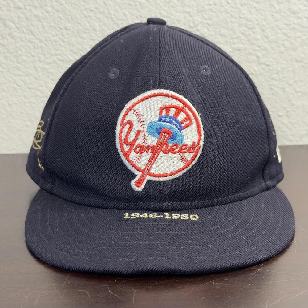 New York Yankees Hat Cap Fitted Mens 7 1/8 Brett Gardner 11 Cooperstown New Era